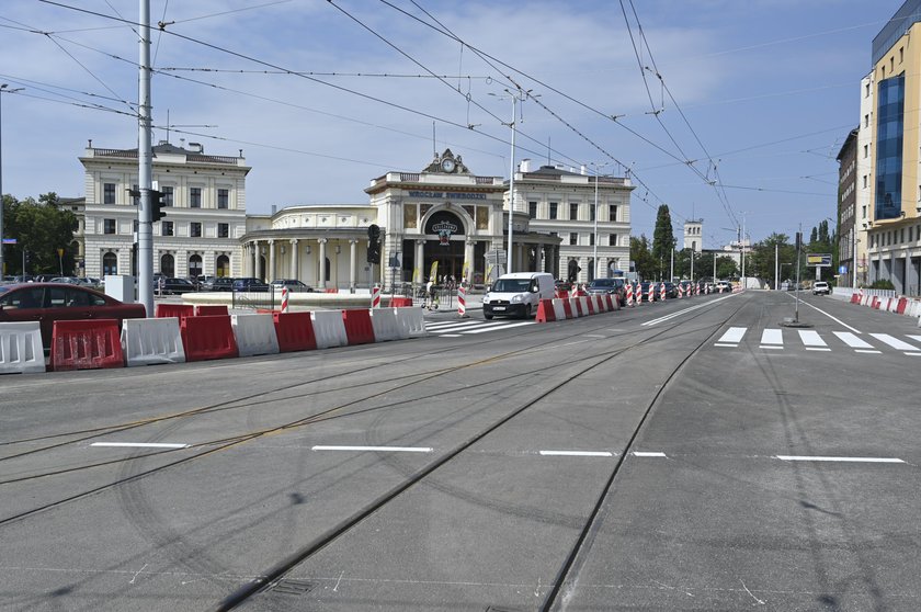 Koniec utrudnień na pl. Orląt Lwowskich