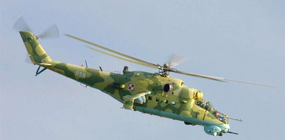 Wypadek Mi-24. Polscy piloci wyszli z kraksy bez szwanku