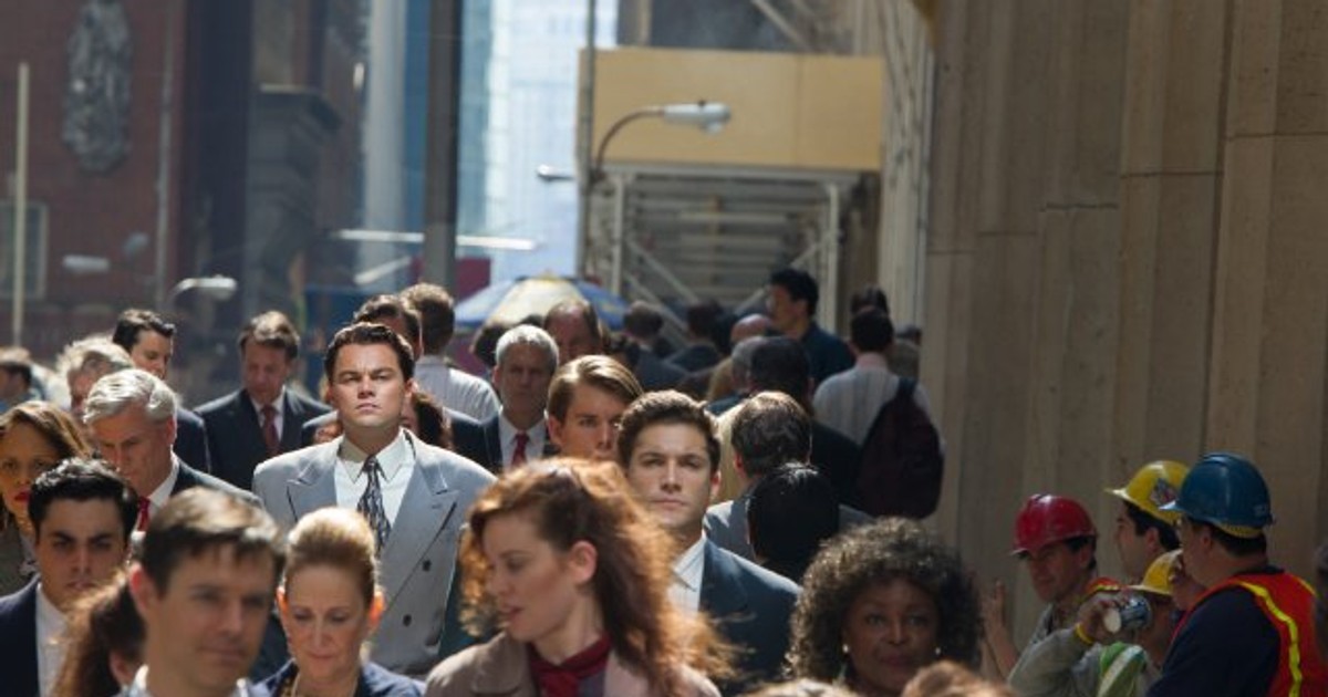 "Wilk z Wall Street" kadry z filmu Film