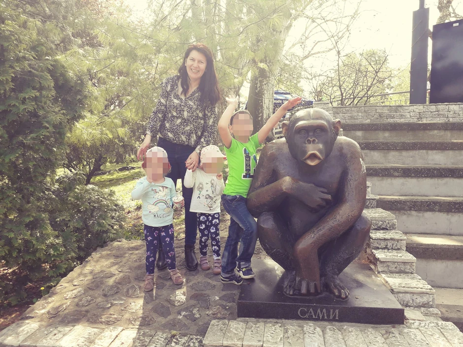 Ivana sa svojom decom