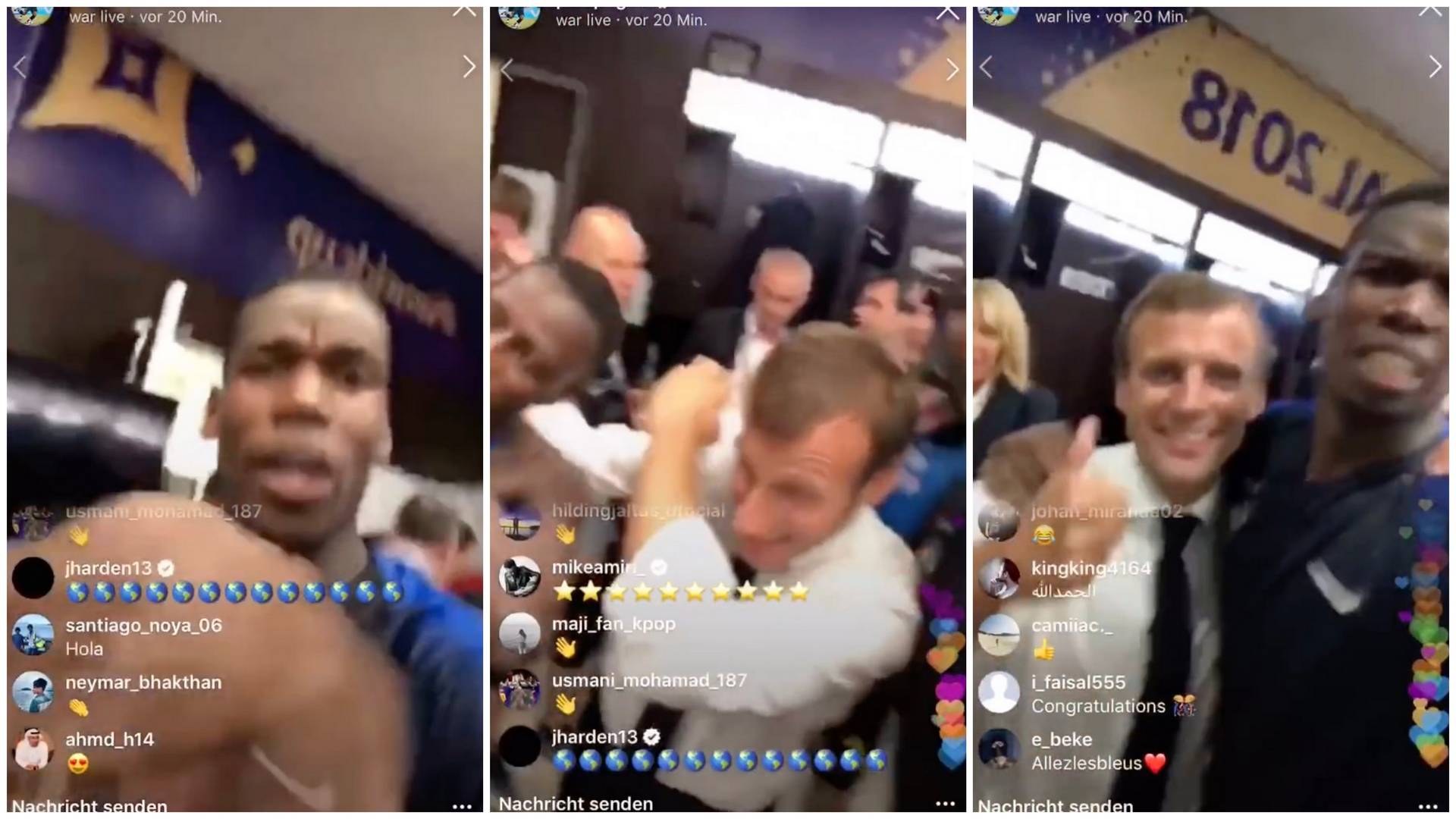 Frankreich-Star Pogba bringt Macron den Dab bei - Noizz