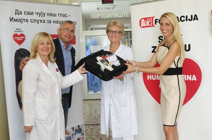 Kosovska Mitrovica: Dr Danica Radomirović, Zoran Stanojević, dr Milijana Milenković i Jelena Drakulić Petrović