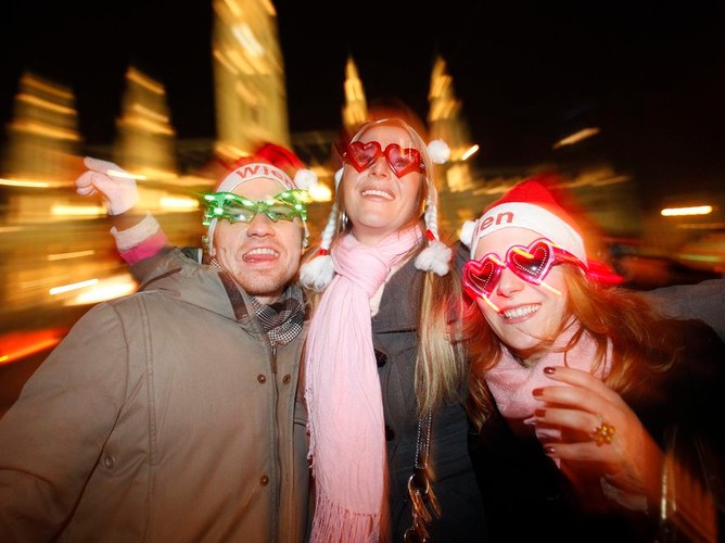 Sylwestrowe szaleństwo w Wiedniu