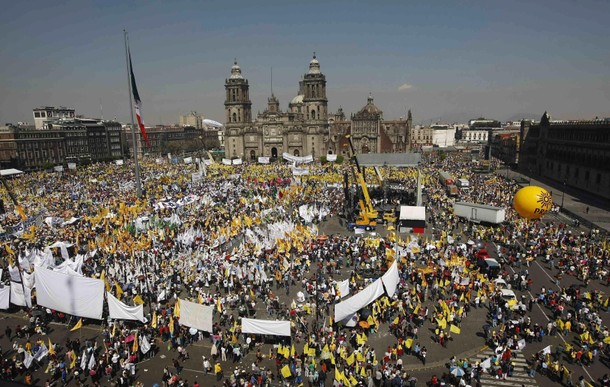 Zocalo w Meksyku