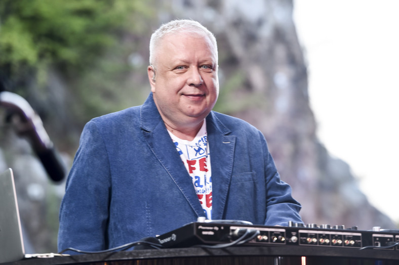 Marek Sierocki podczas Festiwalu Muzyki Tanecznej (2020 r.)