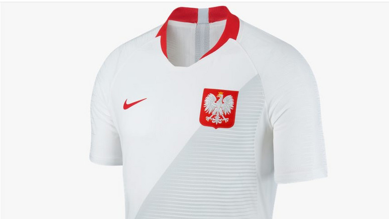 Oficjalna koszulka reprezentacji Polski na mundial 2018 w sprzedaży za 569  złotych - Reprezentacja Polski