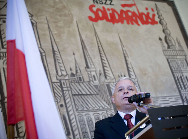 "Solidarność" ma nowego idola. To Kaczyński