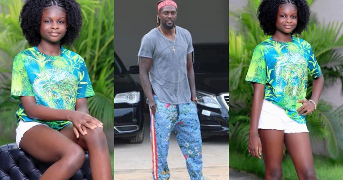 Emmanuel Adebayor: Togolese footballer celebrates daughter on her