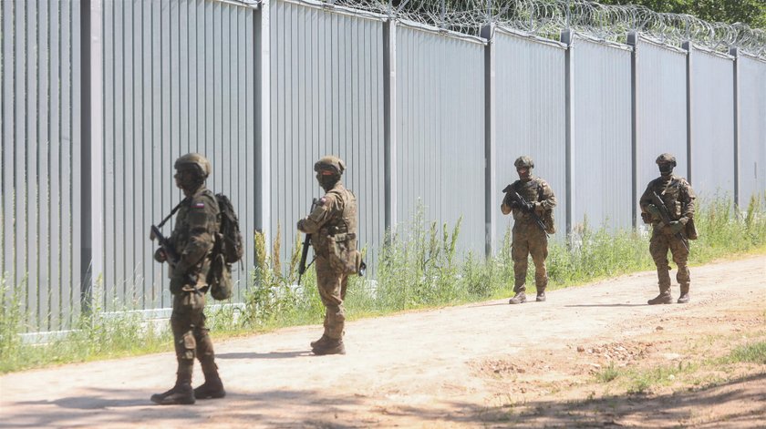 A soldier accused of abuse of weapons on the border with Belarus