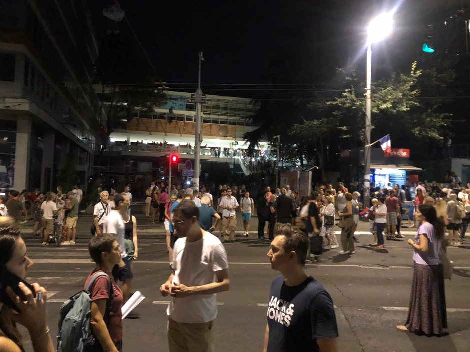 Završen protest "Eko straže" ispred RTS-a