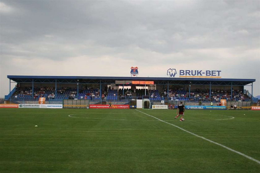 Termalica Bruk-Bet Nieciecza - Podbeskidzie 0:5 na inaugurację I ligi w Niecieczy