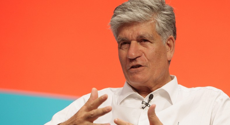 Outgoing Publicis Groupe CEO Maurice Levy.