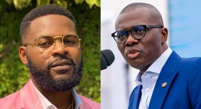 Falz and Sanwo Olu [NotJustOk]