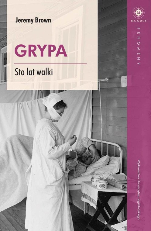 Okładka książki "Grypa. Sto lat walki"