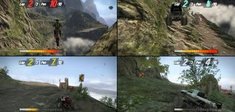 Screen z gry "MotorStorm: Pacific Rift"