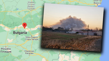 Ogień szaleje w zakładach zbrojeniowych Arsenał w Bułgarii