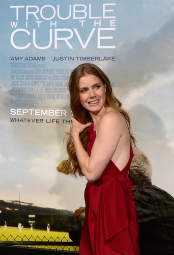 Amy Adams na premierze 'Trouble with the Curve'