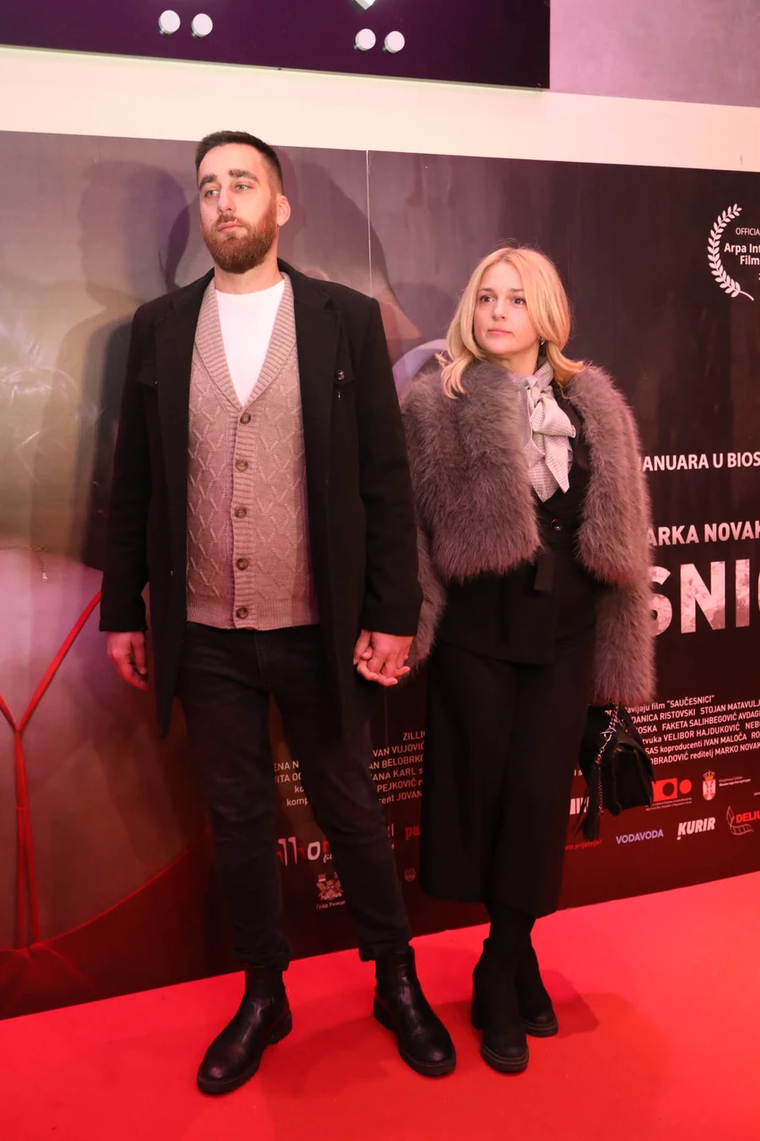 Milica Janevski sa partnerom u javnosti
