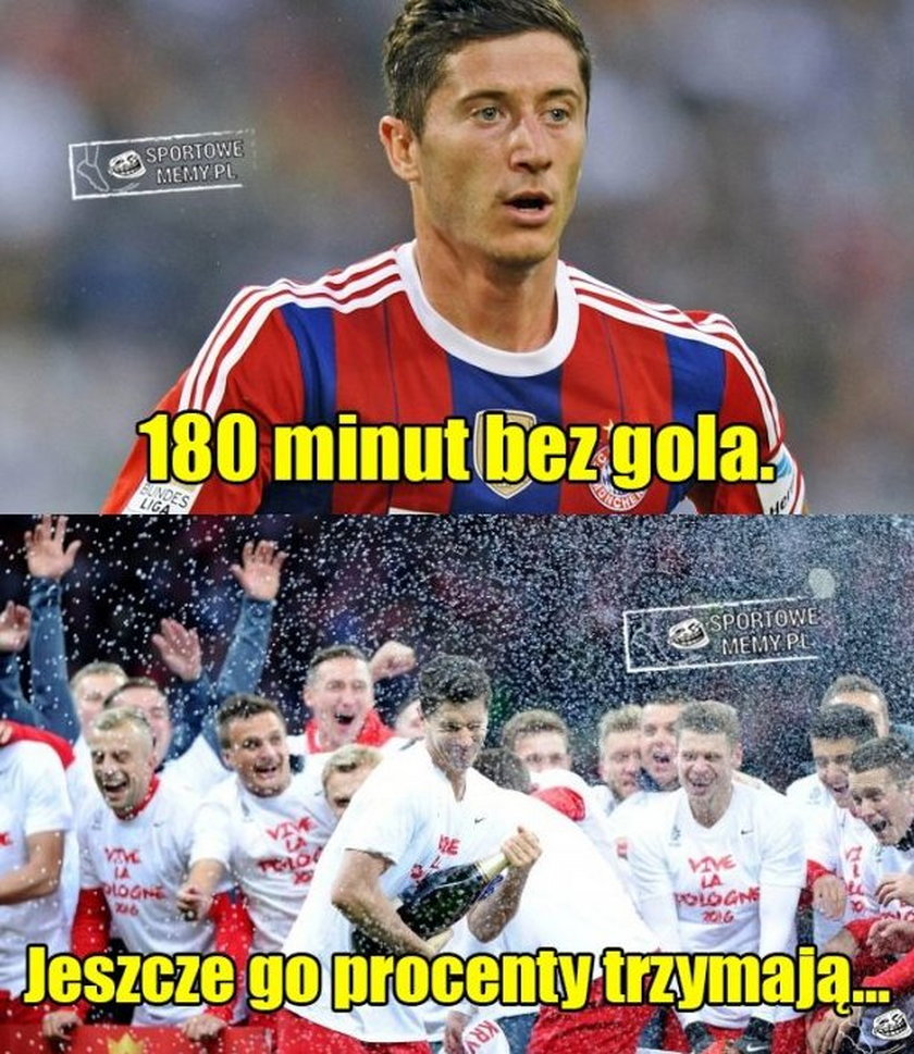 Lewandowski bez gola, Neuer jak z Matrixa! MEMY GALERIA