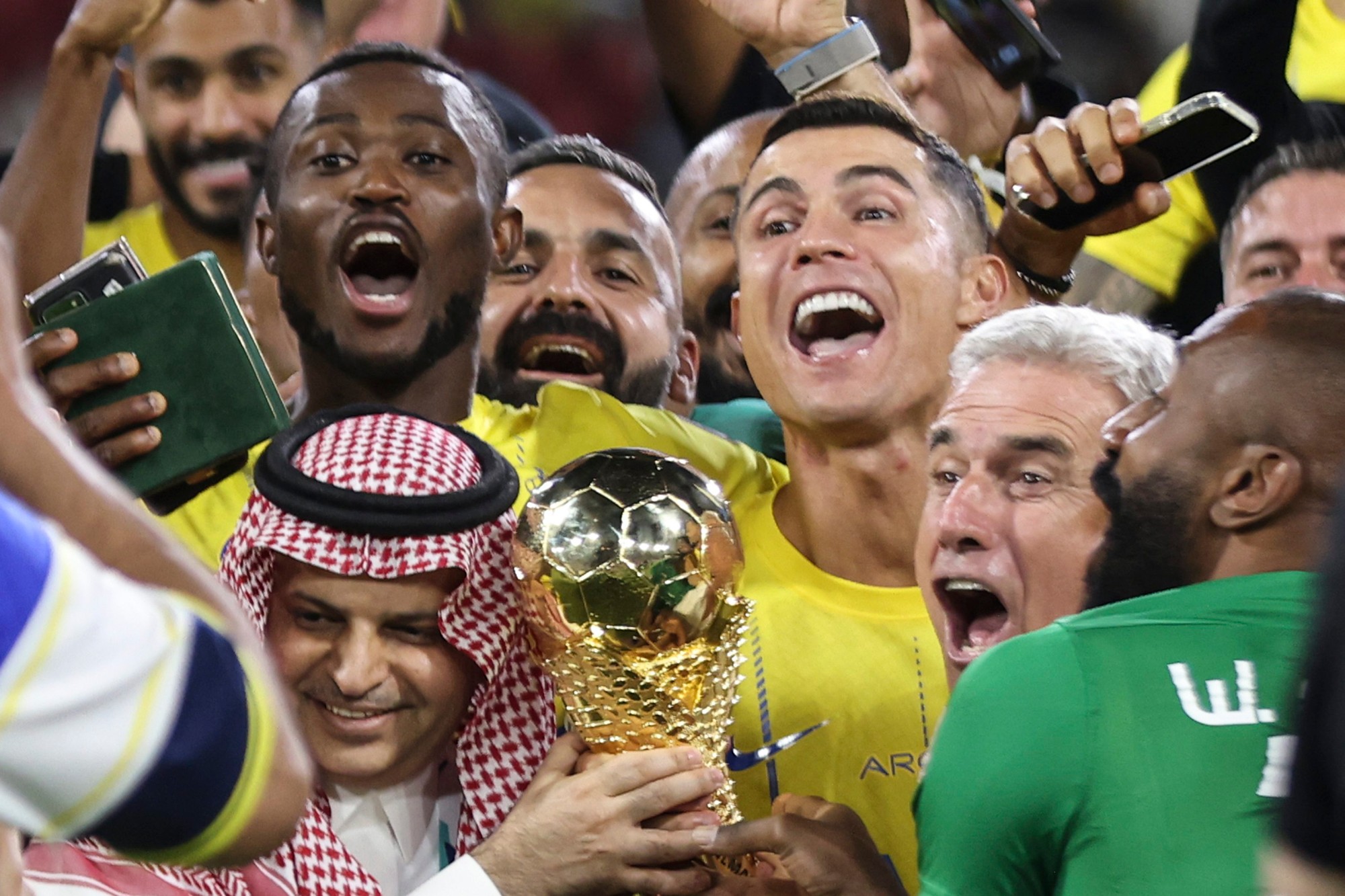 Portugalský futbalový útočník Cristiano Ronaldo.