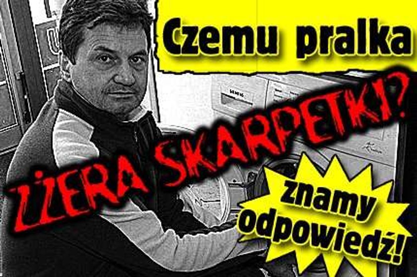 Czemu pralka zżera skarpetki? Znamy odpowiedź!