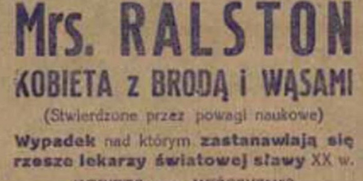 Baba z brodą była w Łomży! Mamy dowód!