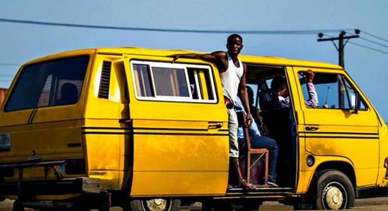 Lagos yellow bus {ripples}