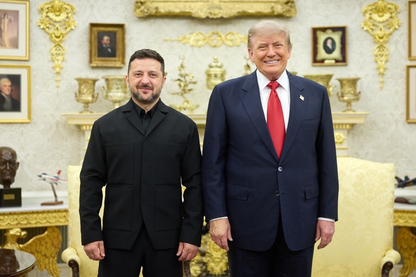 Volodimir Zelenski i Donald Trampu Vašingtonu 28. jula