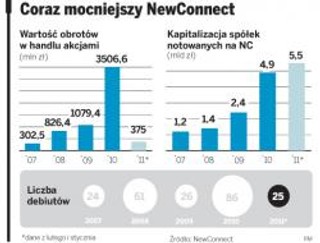 Pieniądze z NewConnect tańsze niż w banku
