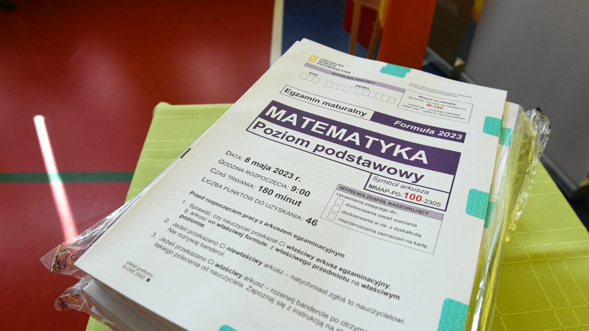 Matura 2023 z matematyki. Był wyciek, CKE zapowiada konsekwencje