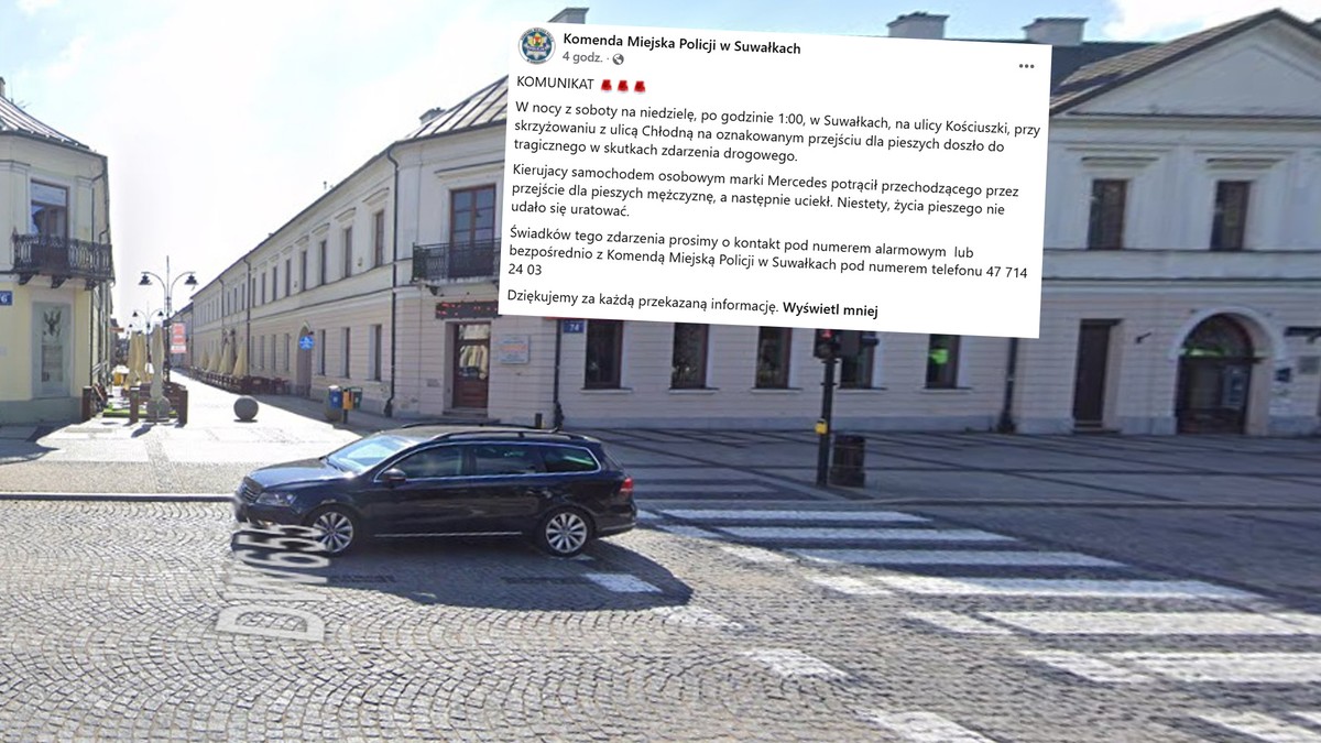 W centrum miasta i na oczach świadków. Tragiczna śmierć 31-latka. Jest apel policji