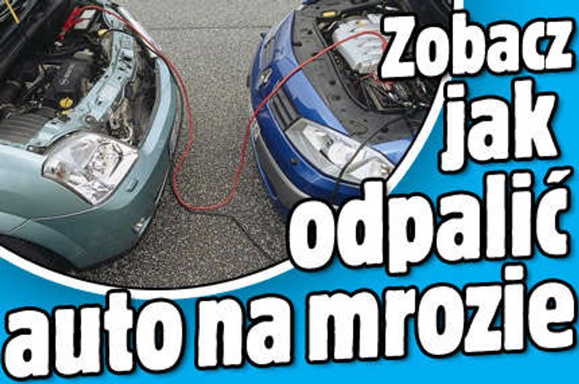 Zobacz jak odpalić auto na mrozie!