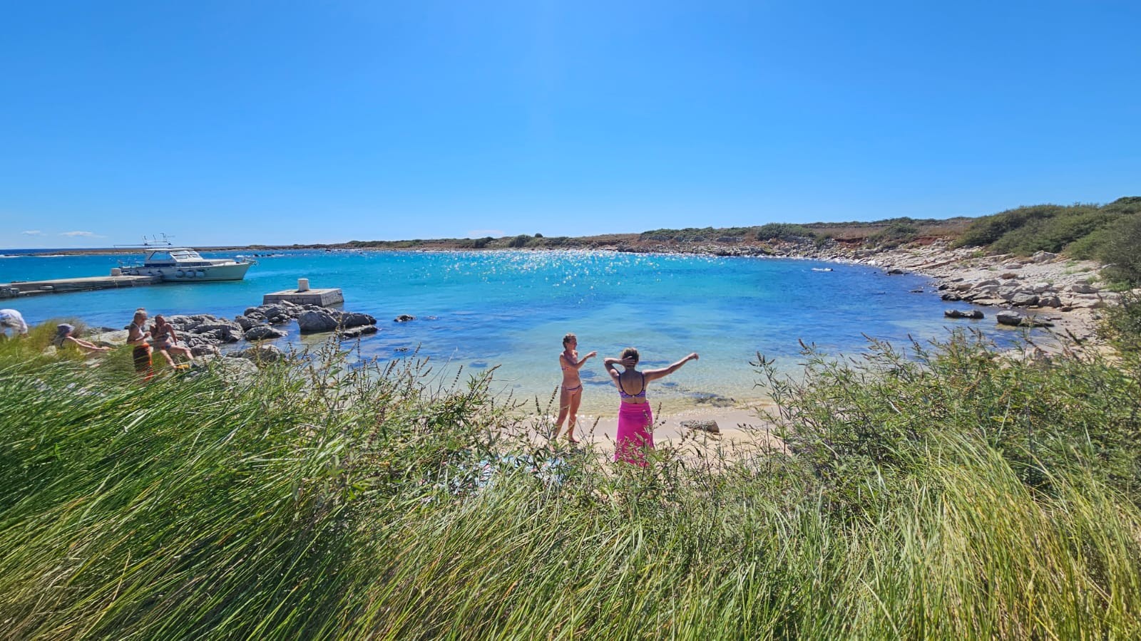 Trstenik, ostrov medzi Rabom a Lošinj