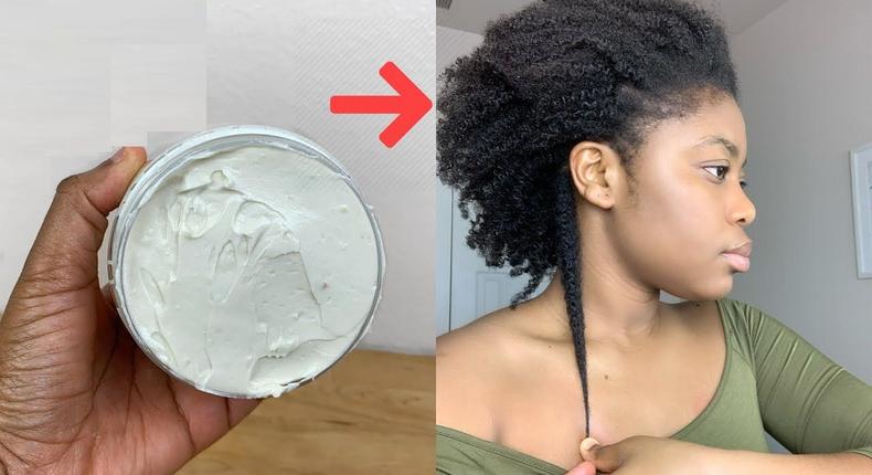 How to make shea butter hair cream [Stlukes]