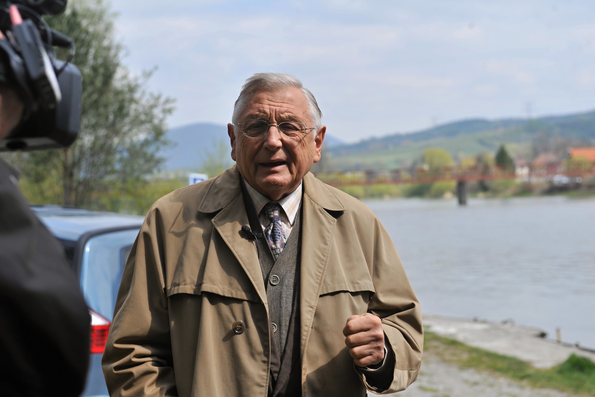 Český režisér a herec Jiří Menzel.
