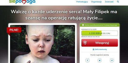 W USA chcą uratować Filipkowi życie. Nie ma jak tam dolecieć