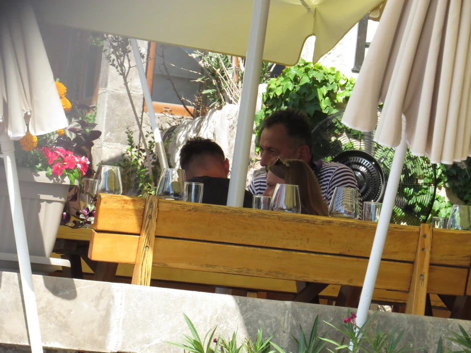 Vlade Divac sa ženom