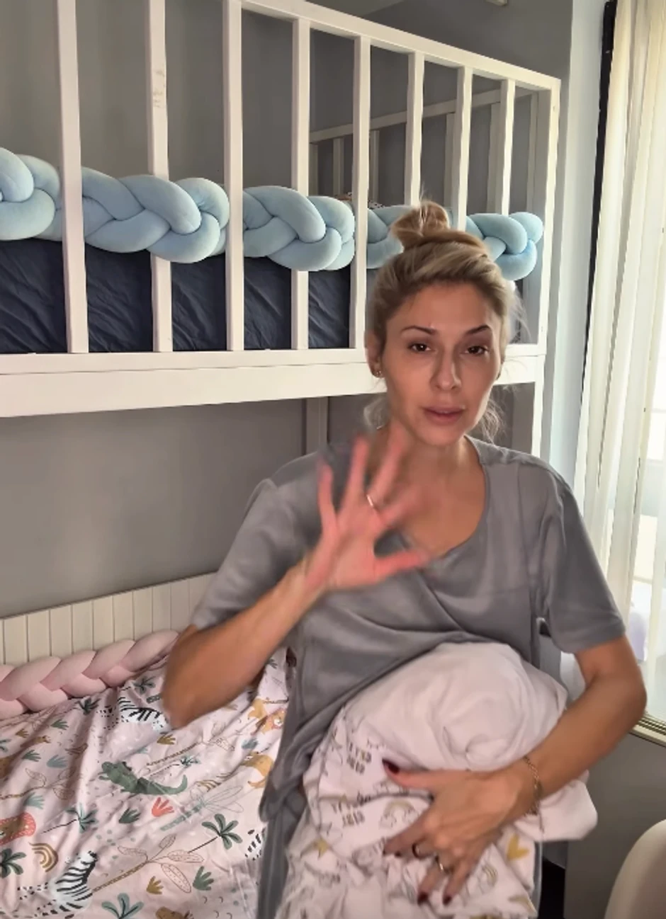 Kristina Radenković bez šminke