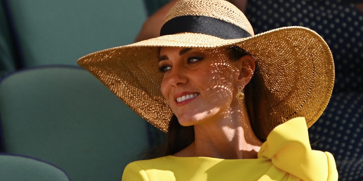 Kate Middleton zachwyciła letnią kreacją na Wimbledonie. Same kolczyki są warte kilkanaście tysięcy złotych!