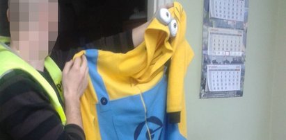 Przebrał się za Minionka i napadł na firmę