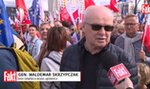 Gen. Waldemar Skrzypczak na marszu Tuska. Wymienił sukces PiS. "Za to należą im się podziękowania" FILM