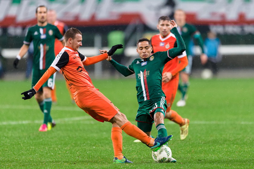 Pilka nozna. Ekstraklasa. Slask Wroclaw - Zaglebie Lubin. 06.11.2016