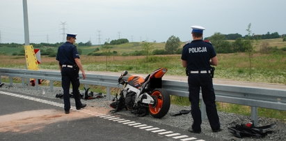 Motocyklista zginął na „siódemce”