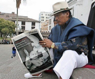 ECUADOR-POPE