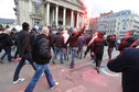 Starcia w centrum Brukseli. Skrajna prawica zakłóciła pokojową demonstrację