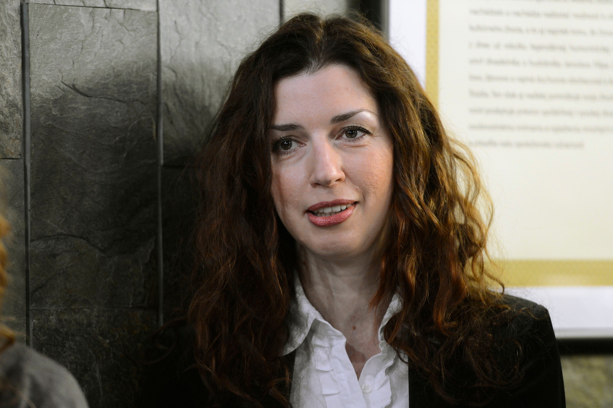 Filmová scenáristka, režisérka a spisovateľka Eva Borušovičová.