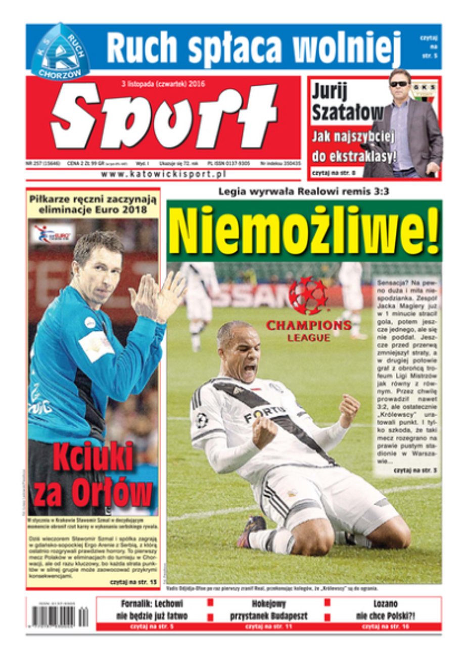 "Sport" : Niemożliwie!