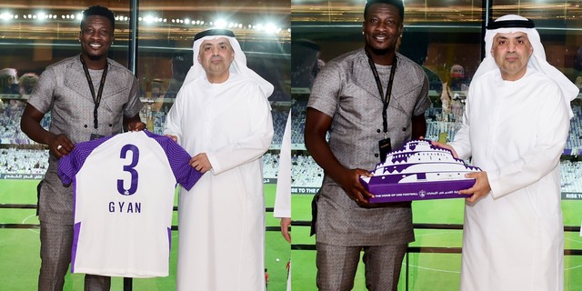 Asamoah Gyan: Ghana legend honoured by former club Al Ain in UAE