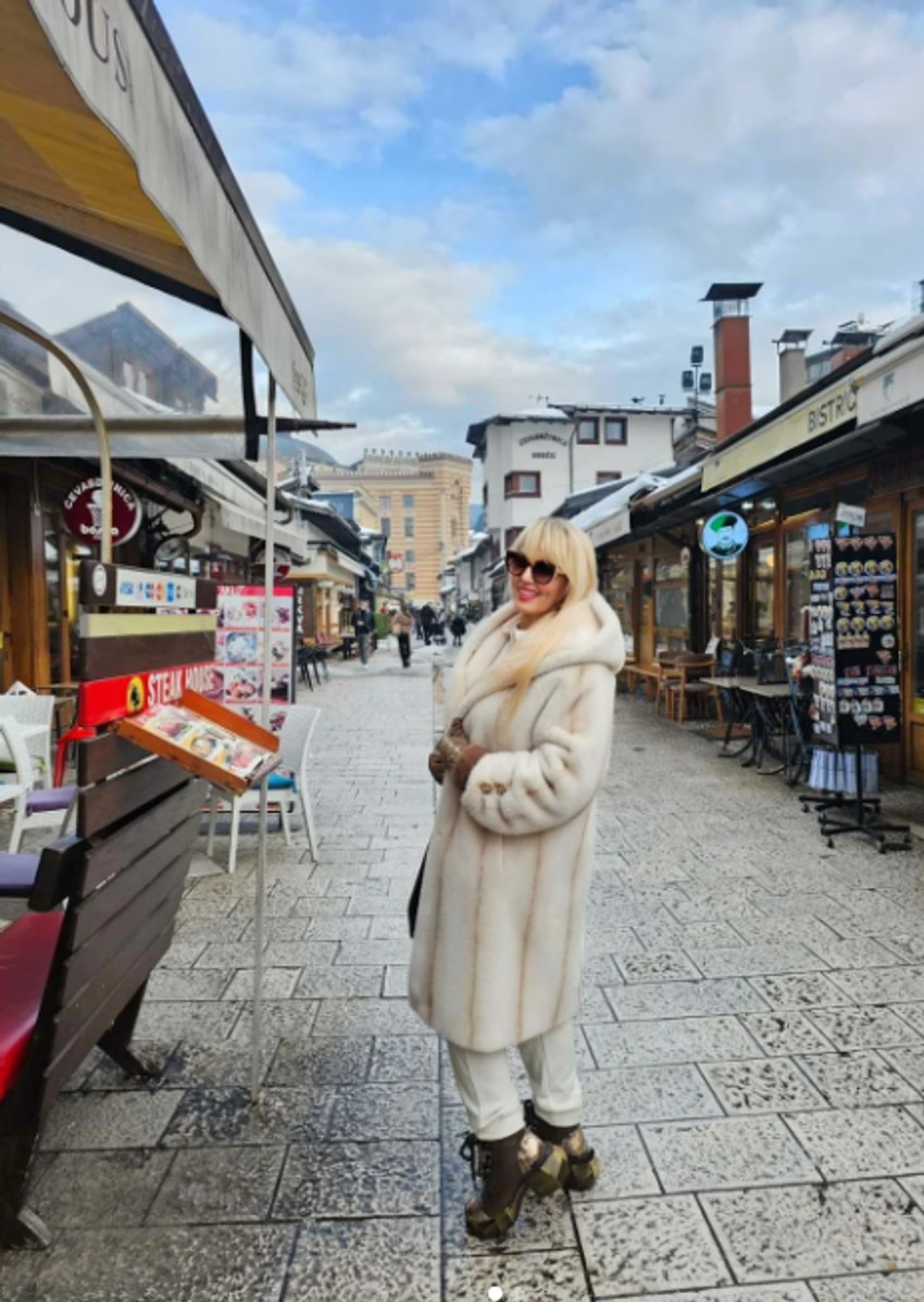 Branka Sovrlić u Sarajevu 