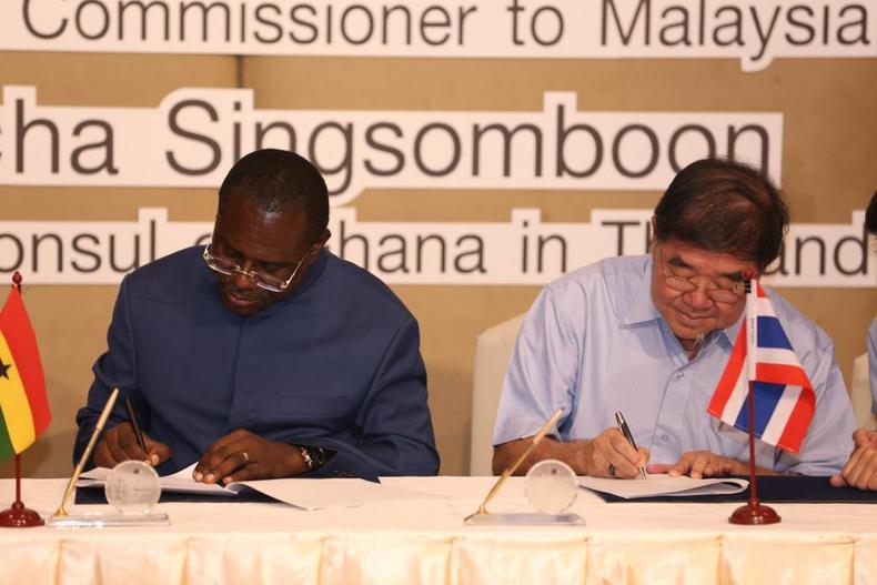 More Thai companies come on board for rice project in Ghana with Jospong Group
